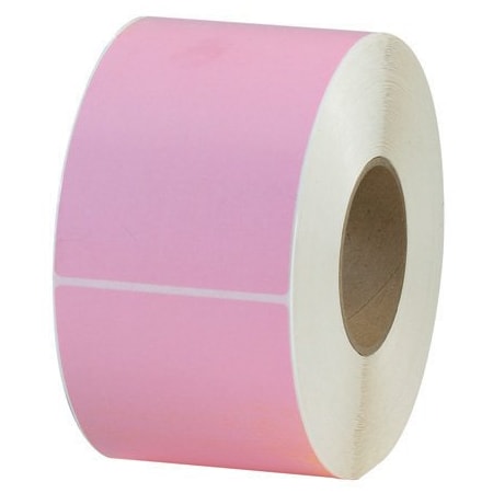 Bsc Preferred 4 x 6'' Pink Thermal Transfer Labels, 1000PK BUY00014176